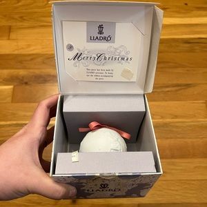 Vintage LLADRÓ Christmas Ornament Santa’s Journey #16265
